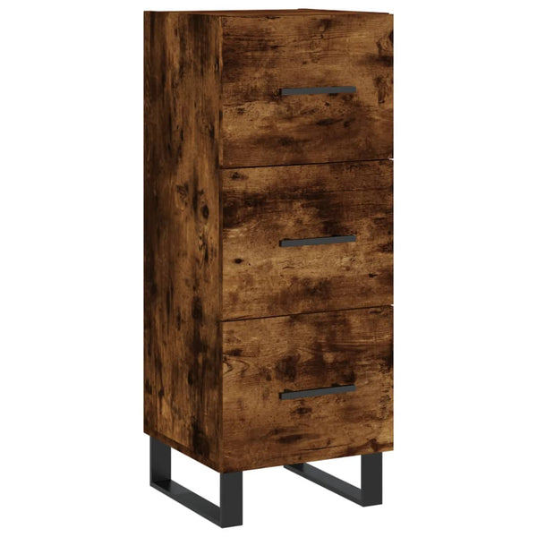 Räuchereiche Kommode Cseri 34,5x34x90cm (Holz)