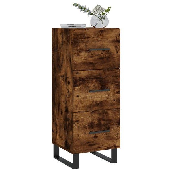 Räuchereiche Kommode Cseri 34,5x34x90cm (Holz)