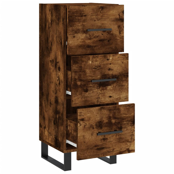 Räuchereiche Kommode Cseri 34,5x34x90cm (Holz)