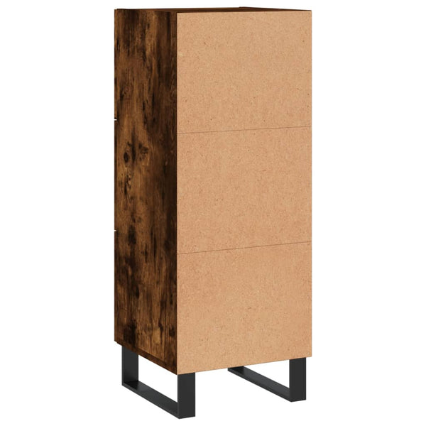 Räuchereiche Kommode Cseri 34,5x34x90cm (Holz)