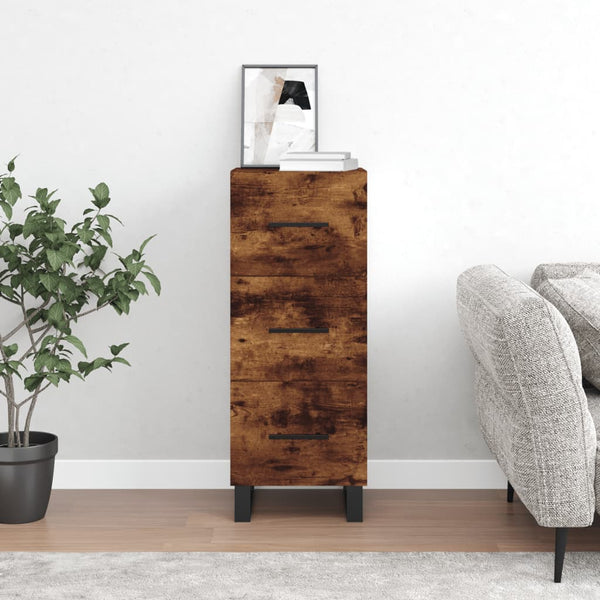 Räuchereiche Kommode Cseri 34,5x34x90cm (Holz)