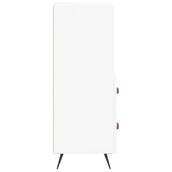 Weiße Anrichte Ruthie 34,5x34x90cm (Holz)