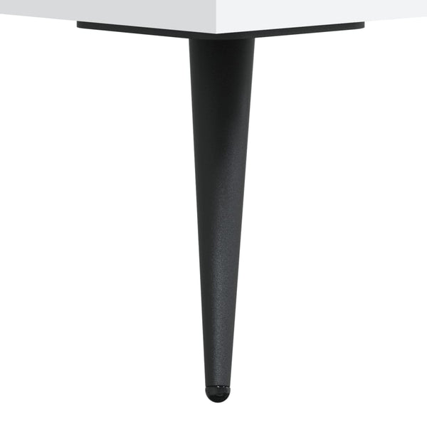 Weiße Anrichte Ruthie 34,5x34x90cm (Holz)