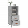 Anrichte Ruthie in Betongrau, 34,5x34x90cm (Holz)