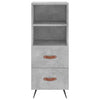 Anrichte Ruthie in Betongrau, 34,5x34x90cm (Holz)