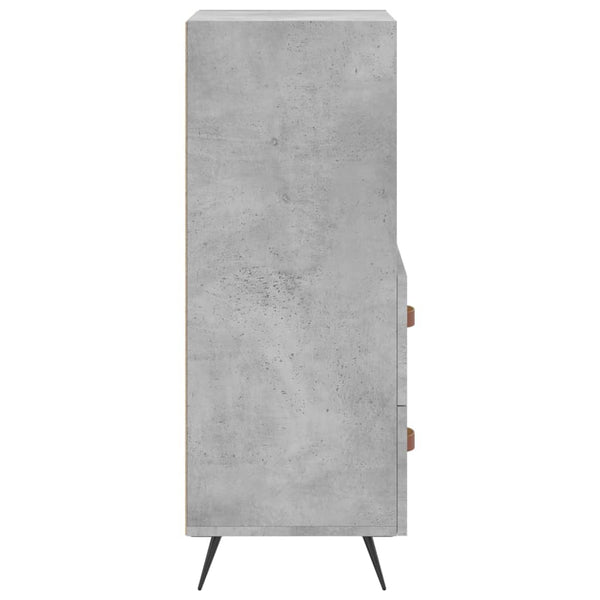 Anrichte Ruthie in Betongrau, 34,5x34x90cm (Holz)