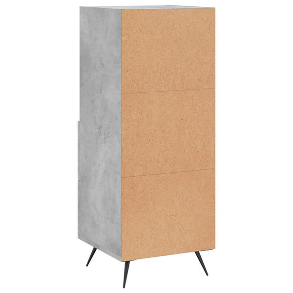Anrichte Ruthie in Betongrau, 34,5x34x90cm (Holz)