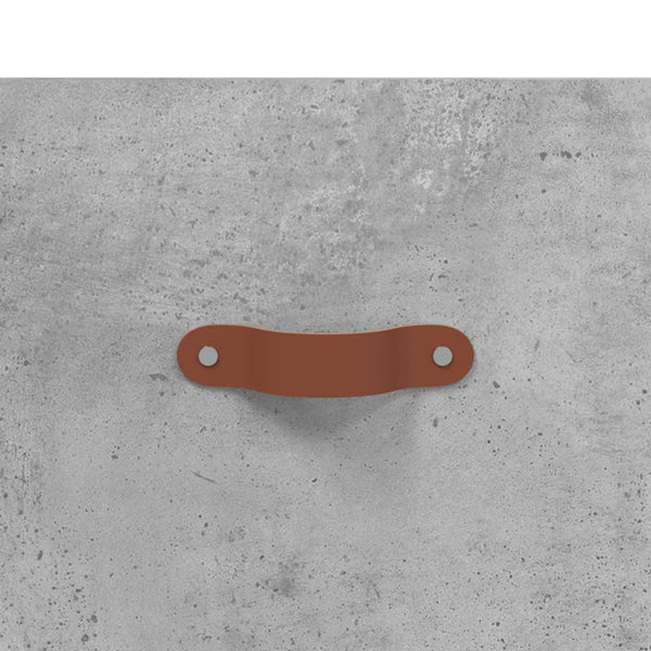 Anrichte Ruthie in Betongrau, 34,5x34x90cm (Holz)