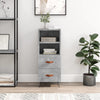 Anrichte Ruthie in Betongrau, 34,5x34x90cm (Holz)