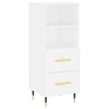 Sideboard Ciopata, weiß 34,5x34x90cm (Holz)