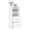 Sideboard Ciopata, weiß 34,5x34x90cm (Holz)