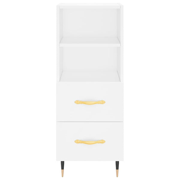 Sideboard Ciopata, weiß 34,5x34x90cm (Holz)