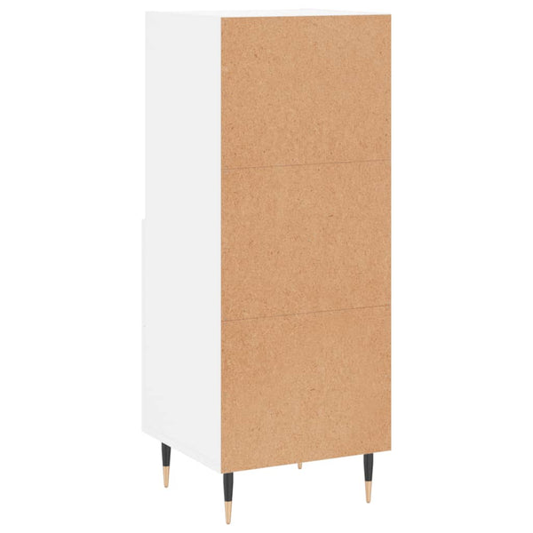 Sideboard Ciopata, weiß 34,5x34x90cm (Holz)
