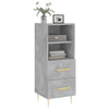 Kommode Lize 34,5x34x90 cm, Betongrau (Holz)