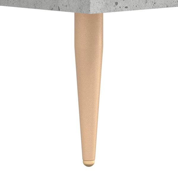 Kommode Lize 34,5x34x90 cm, Betongrau (Holz)