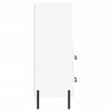 Weißes Sideboard Lixica 34,5x34x90cm (Holz)