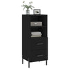 Schwarzes Sideboard Lixica 34,5x34x90cm (Holz)