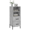 Betongraues Sideboard Lixica 34,5x34x90cm (Holz)