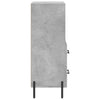 Betongraues Sideboard Lixica 34,5x34x90cm (Holz)