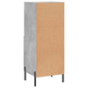 Betongraues Sideboard Lixica 34,5x34x90cm (Holz)