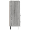 Graues Sideboard Logotheti 34,5x34x90cm (Holz)
