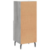 Graues Sideboard Logotheti 34,5x34x90cm (Holz)