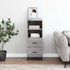 Graues Sideboard Logotheti 34,5x34x90cm (Holz)