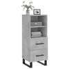 Sideboard Martita betongrau 34,5x34x90cm (Holz)