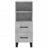 Sideboard Martita betongrau 34,5x34x90cm (Holz)