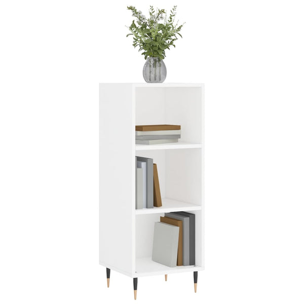 Weißes Sideboard Spatariu 34,5x32,5x90cm (Holz)