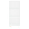 Weißes Sideboard Spatariu 34,5x32,5x90cm (Holz)
