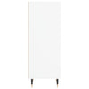 Weißes Sideboard Spatariu 34,5x32,5x90cm (Holz)