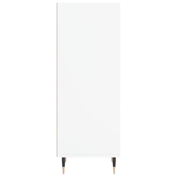 Weißes Sideboard Spatariu 34,5x32,5x90cm (Holz)