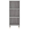 Graues Sideboard Spatariu 34,5x32,5x90cm (Holz)