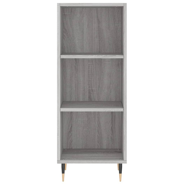 Graues Sideboard Spatariu 34,5x32,5x90cm (Holz)