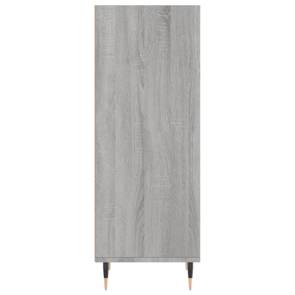 Graues Sideboard Spatariu 34,5x32,5x90cm (Holz)