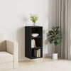Schwarzes Sideboard Ilian 34,5x32,5x90cm (Holz)