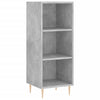 Betongraues Sideboard Ilian 34,5x32,5x90cm (Holz)
