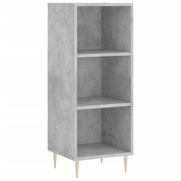 Betongraues Sideboard Ilian 34,5x32,5x90cm (Holz)