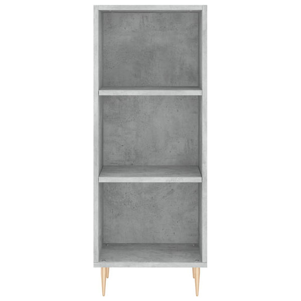 Betongraues Sideboard Ilian 34,5x32,5x90cm (Holz)