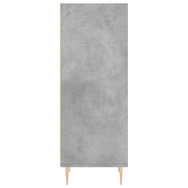 Betongraues Sideboard Ilian 34,5x32,5x90cm (Holz)