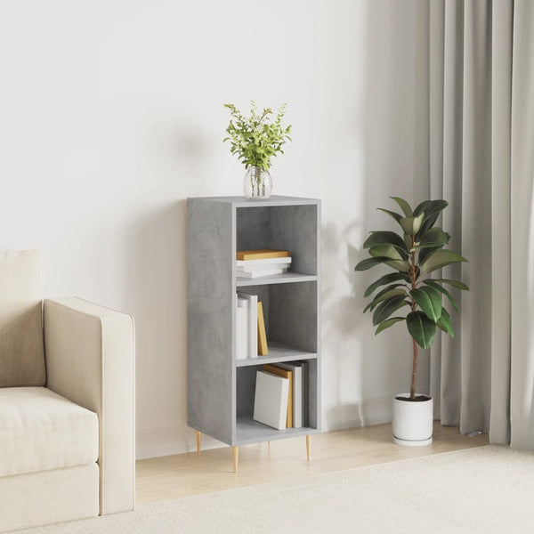 Betongraues Sideboard Ilian 34,5x32,5x90cm (Holz)