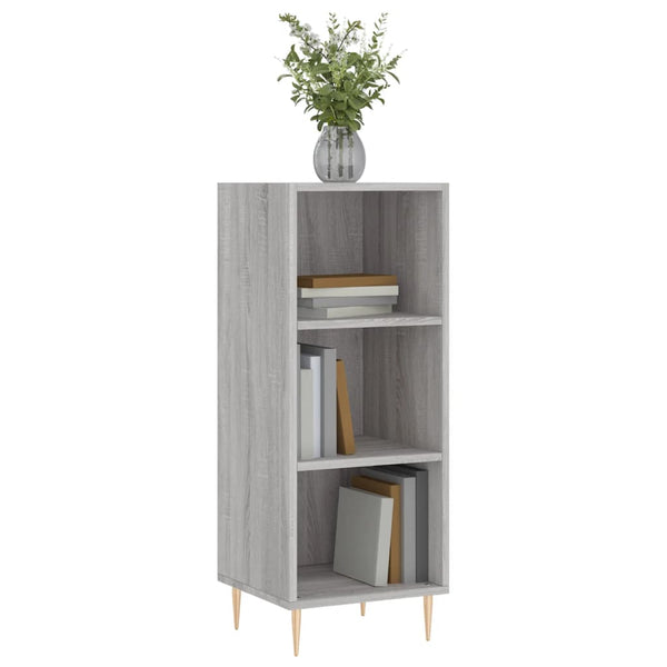 Graues Sideboard Ilian 34,5x32,5x90cm (Holz)