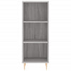 Graues Sideboard Ilian 34,5x32,5x90cm (Holz)