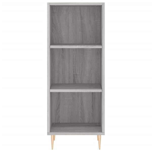 Graues Sideboard Ilian 34,5x32,5x90cm (Holz)