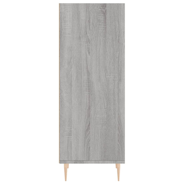 Graues Sideboard Ilian 34,5x32,5x90cm (Holz)
