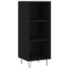Schwarze Kommode Serghiu 34,5x32,5x90cm (Holz)