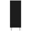 Schwarze Kommode Serghiu 34,5x32,5x90cm (Holz)