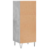 Sideboard Serghiul in Betongrau 34,5x32,5x90cm (Holz)