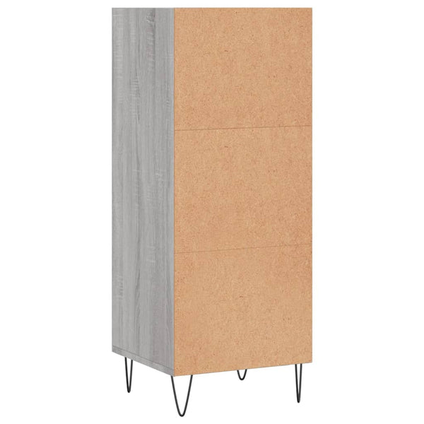 Graues Sideboard Serghiul 34,5x32,5x90cm (Holz)